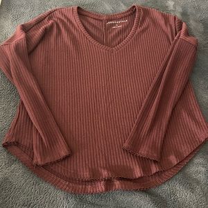 Burgundy shirt